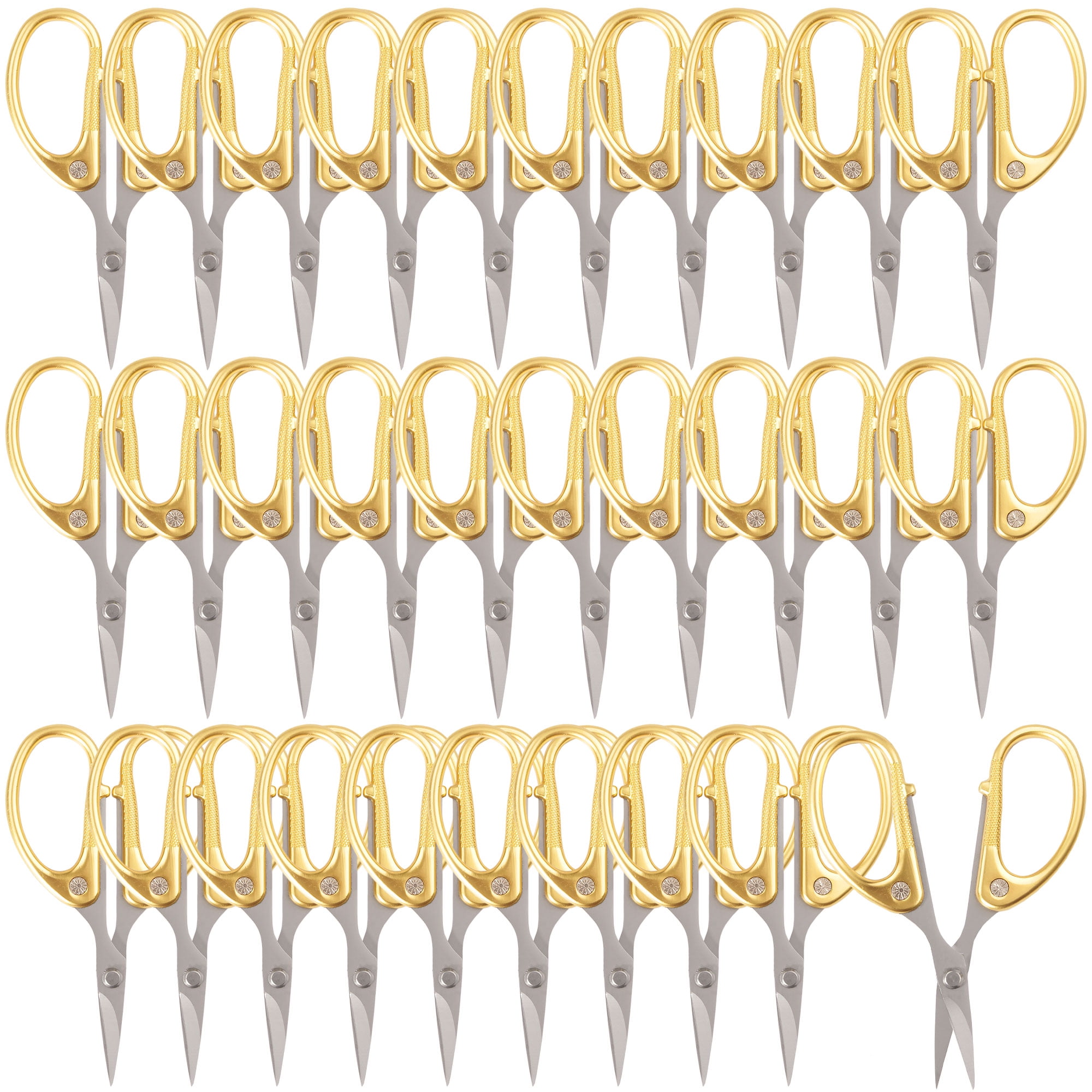 JubileeYarn Standard Embroidery Scissors - Gold - 30 Scissors