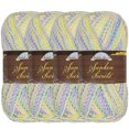 thumbnail image 1 of JubileeYarn Sunken Secrets Yarn - Worsted Polyester - 100g/Skein - Chartreuse - 4 Skeins, 1 of 6
