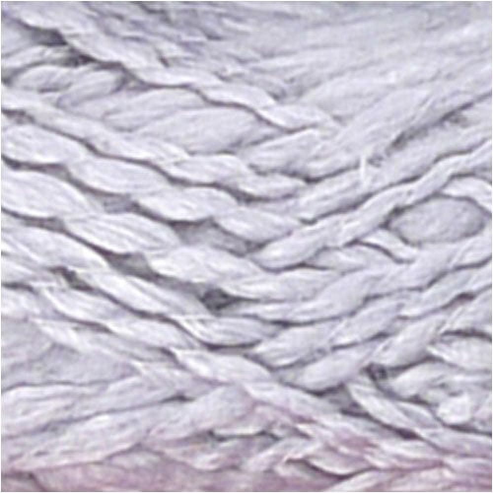 JubileeYarn Thick and Thin Yarn - Bamboo Chunky Weight - Victorian Lavender  - 2 Skeins 
