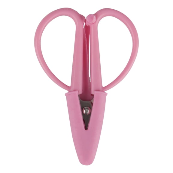 JubileeYarn Travel Scissors - Sea Pink - 10 Pairs