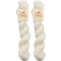 JubileeYarn Undyed Baby Soft Bamboo Cotton Yarn - 100g/Hank - 2 Hanks