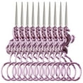 thumbnail image 1 of JubileeYarn Unicorn Embroidery Craft Stainless Steel Scissors - Purple - 10 Pairs, 1 of 6
