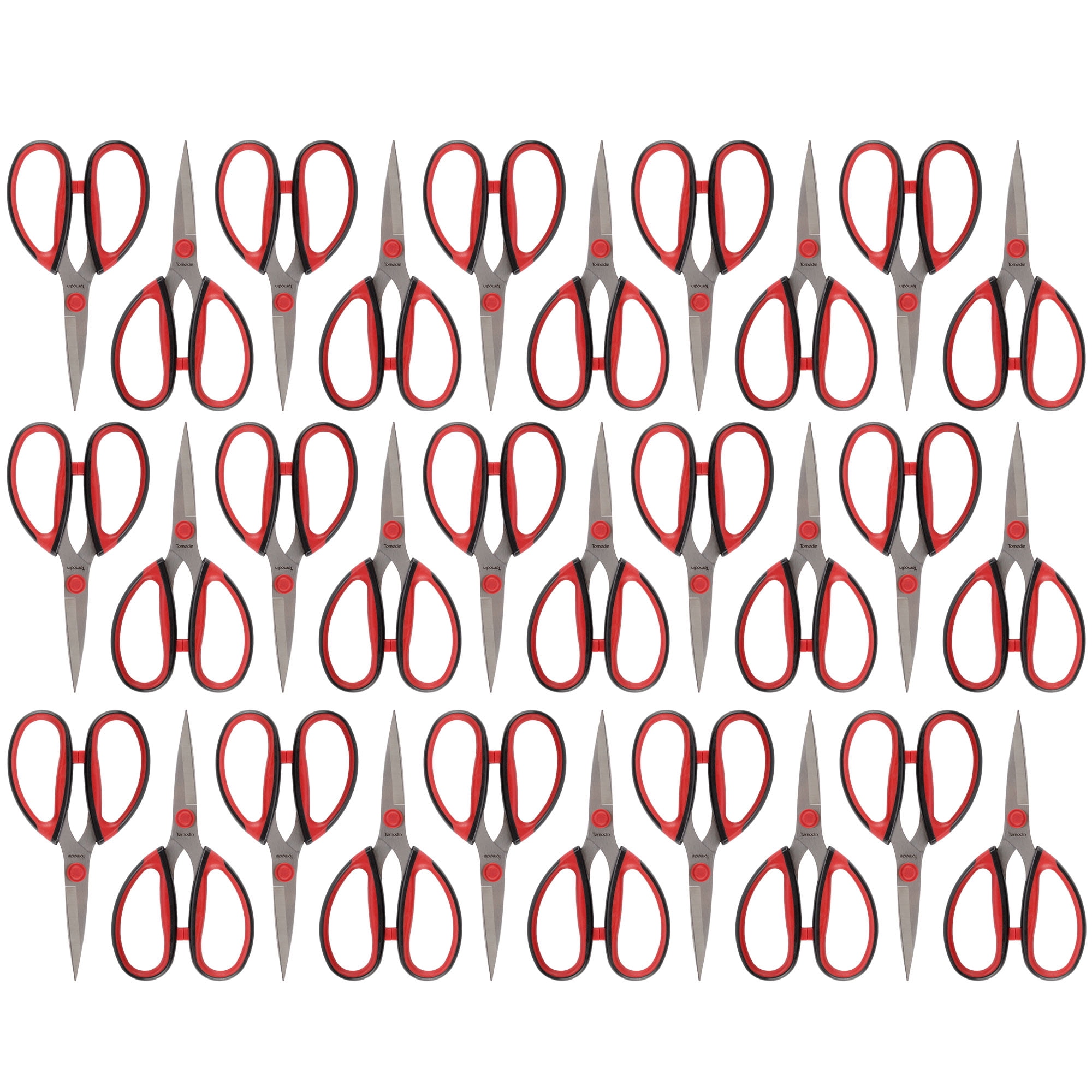 JubileeYarn Workhorse Bertha All Purpose Heavy Duty Scissors - Red & Black - 30 Scissors