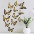 thumbnail image 1 of Jubipavy 12pcs 3D Butterfly Wall Stickers Home Decor Decor Decals Room Decoration Bedroom Party Wedding Decors Clearance, 1 of 7