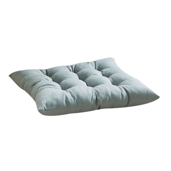 Jubipavy 15.75*15.75in Soft Solid-color Flock Seat Mat Indoor Outdoor Garden Patio Home Kitchen Office Chair Seat Cushion for Leisure