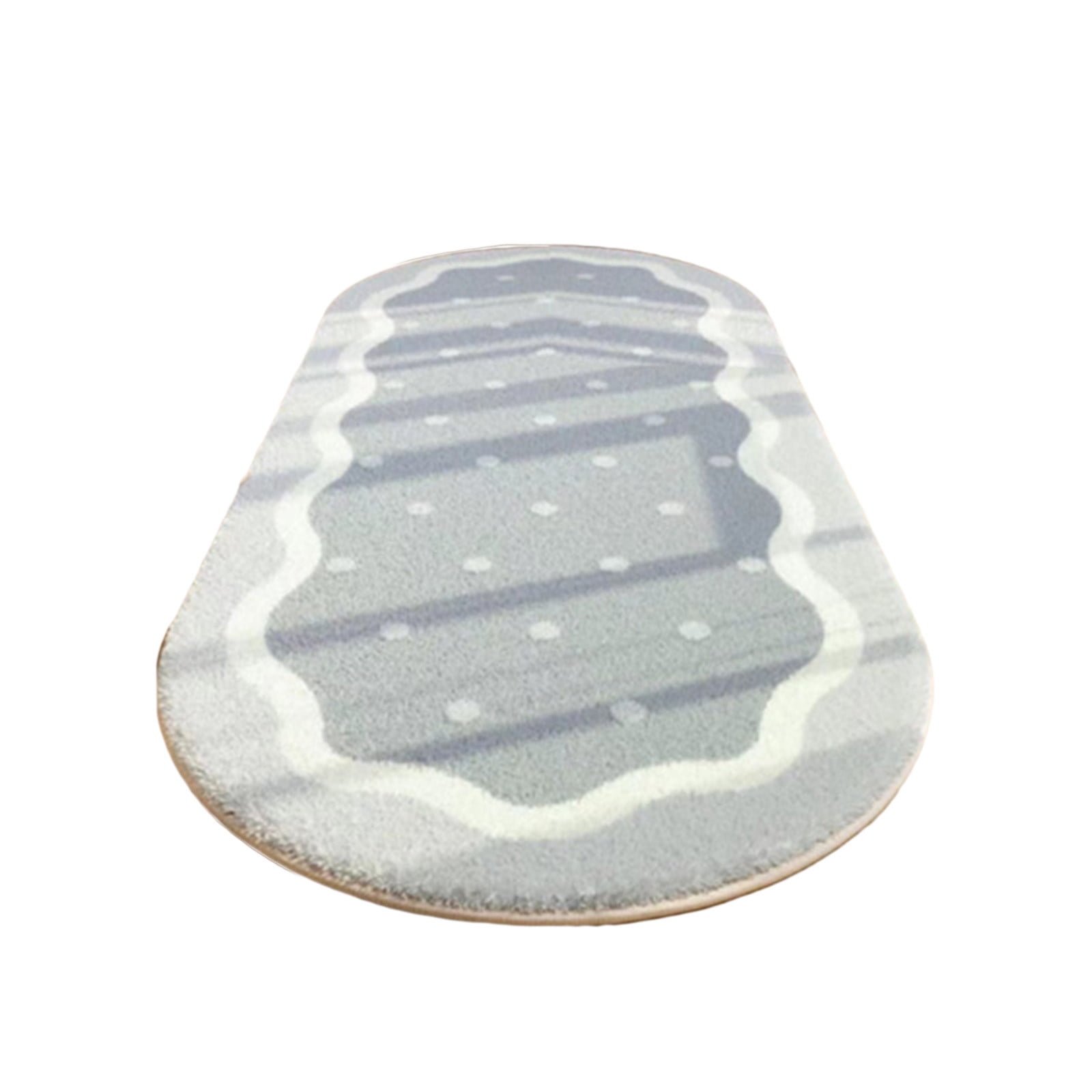 Jubipavy 16x48in Soft Bedroom Rugs For Bedroom Oval Rugs Living Room ...