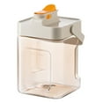 thumbnail image 1 of Jubipavy 2.3L Large Capacity Plastic Beverage Dispenser Drink Dispenser With Tap Ice Lemonade Juices Container With Lid Fruit Teapot Lemonade Milk Bucket Drink, 1 of 7
