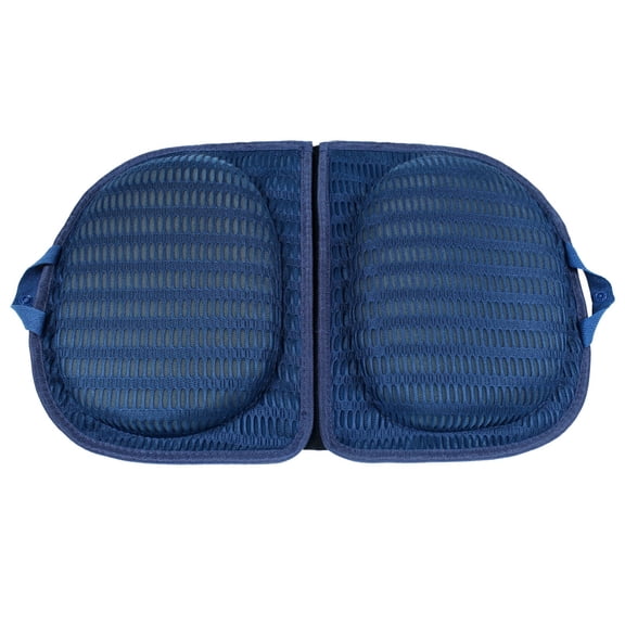Jubipavy 2112 Inch Split Foldable Breathable Mesh Sponge Seat Cushion, Ventilated Comfort Chair Pad for Car Office Wheelchair Dining Chair