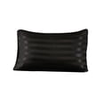 thumbnail image 1 of Jubipavy 29.53"×20.08" Satin Striped Pillowcase, Smooth Satin Pillow Cover, Hair & Skin Friendly, Multi-Color Options, 1 of 4