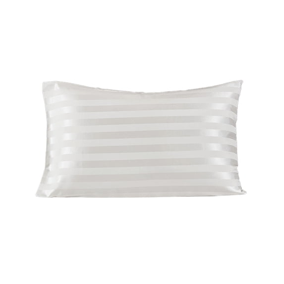 Jubipavy 29.53"×20.08" Satin Striped Pillowcase, Smooth Satin Pillow Cover, Hair & Skin Friendly, Multi-Color Options