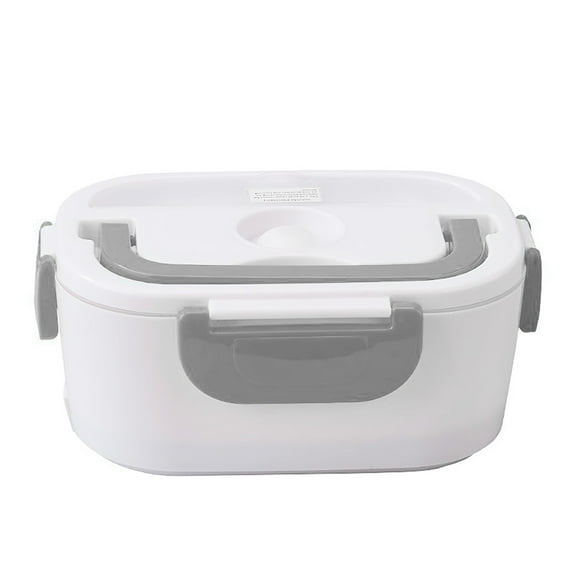 Jubipavy 3 in 1 Electric Lunch Box Mobile Stainless Steel Lunch Box Car Kitchen Insulated Lunch Box