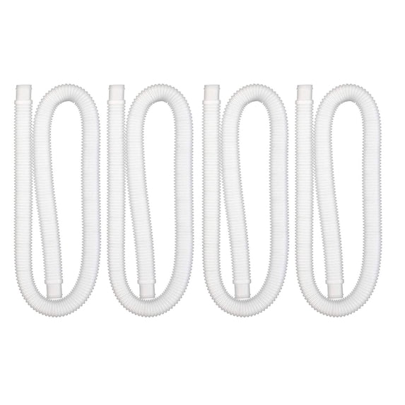 Jubipavy 4-Piece 1.25-Inch Pool Hose 39-Inch Long Accessory Pool Pump Replacement Hose Above Ground Pool Filter Pump Using 1 1/4 Diameter Hose Summer Saving