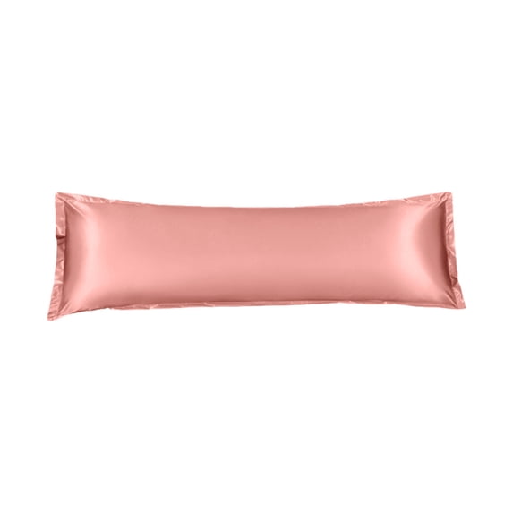 Jubipavy 47.2" × 18.9" Waterproof Long Body Pillowcase, Polyester Satin Cover with Water-Resistant Layer, Soft Breathable for Bedroom Use, 6 Colors Available