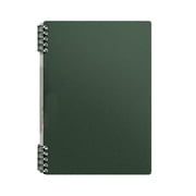 Jubipavy A5 8.11" 5.67" Disc-Bound Refillable Notebook, Soft Cover Loose-Leaf Notebook with Lined Pages, Multi-Color Options