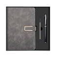 thumbnail image 1 of Jubipavy A5 Notebook Gift Set with Pen & Refill, Faux Leather Hardcover Notebook with Metal Buckle Closure, Multi-Color Options, 1 of 4