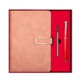 thumbnail image 1 of Jubipavy A5 Notebook Gift Set with Pen & Refill, Faux Leather Hardcover Notebook with Metal Buckle Closure, Multi-Color Options, 1 of 4