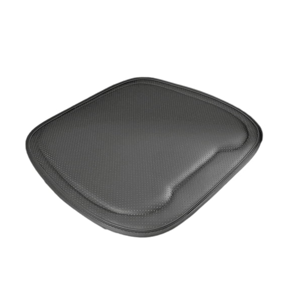 Jubipavy All Season Breathable Faux Leather Car Seat Cushion, Universal Single Driver Seat Pad for Sedan SUV Auto Interior