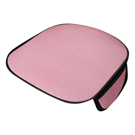 Jubipavy All Season Single Piece Car Seat Cushion, Breathable Airflow Polyester Auto Seat Pad for Vehicle Driver & Passenger Seat