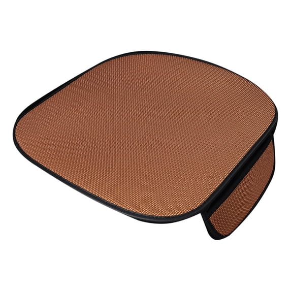 Jubipavy All Season Single Piece Car Seat Cushion, Breathable Airflow Polyester Auto Seat Pad for Vehicle Driver & Passenger Seat