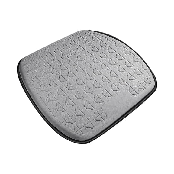 Jubipavy All Season Single Piece Car Seat Cushion, Breathable Airflow Polyester Auto Seat Pad for Vehicle Driver & Passenger Seat