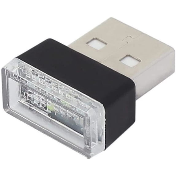 Jubipavy Automobile USB Atmosphere Lamp LED Decoration Lamp Interior Sole Lamp