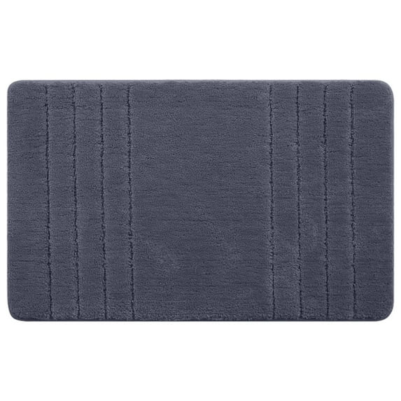 Jubipavy Bathroom Rugs Soft And Absorbent Microfiber Bath Rugs Non-Slip Shower Carpet Machine Wash Dry Bath Mats For Bathroom Floor