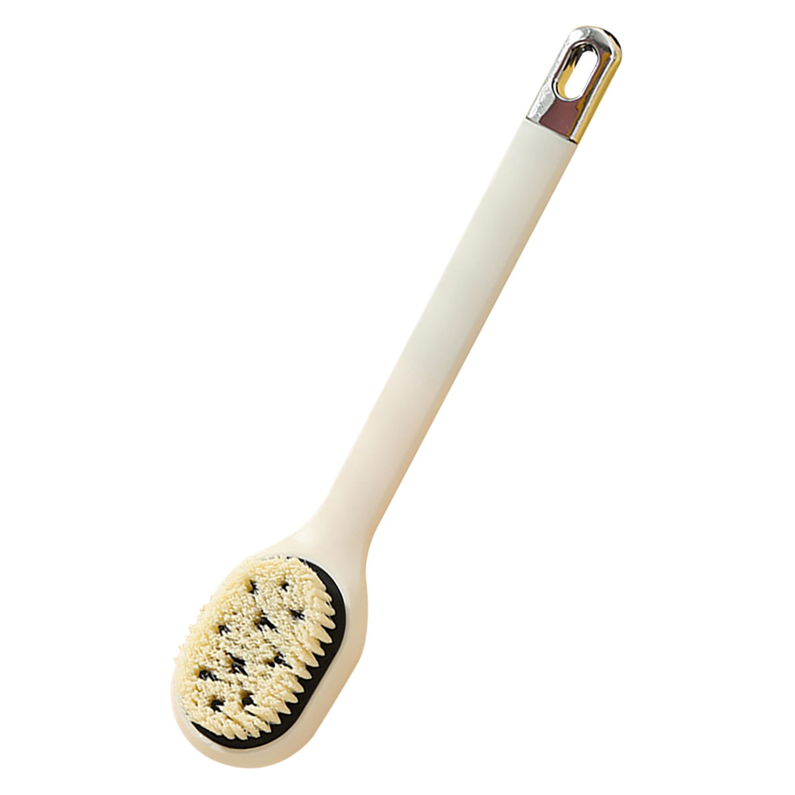 Jubipavy Bathroom Shower Brush Long-handled Soft-haired Bath Brush Lazy Back Scrubbing Brush Two ...