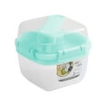 thumbnail image 1 of Jubipavy Bento Box Lunchbox Bento Bento Boxes Tableware Double Layered Fruit Salad Box Portable Bento Box Sealed Fresh-keeping Box, 1 of 8