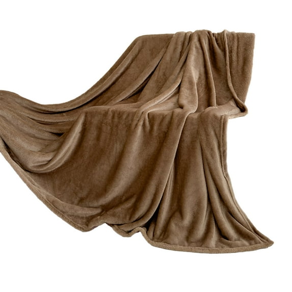 Jubipavy Blankets 150 X 200cm Super Soft Warm Solid Warm Fleece Blanket Throw Rug Sofa Bedding