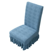 Jubipavy Bubble Group Chair Cover Chair Covers For Dining Room Stretch Chair Slipcovers With Skirt For Kitchen Seat Protectors Wedding Banquet Decor Spandex Fabric Washable