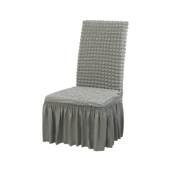 Jubipavy Bubble Group Chair Cover Four Season All Inclusive Elastic Fabric Dining Chair Cover Dining Room And Study Dirty Proof Chair Cover