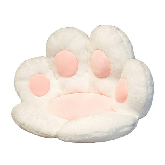 Jubipavy Cat Paw Shape Cushion Cute Chair Cushions 28inx 24in Gaming Chair Cushion Kitty Plush Lazy Sofa Pillow Home Clearance