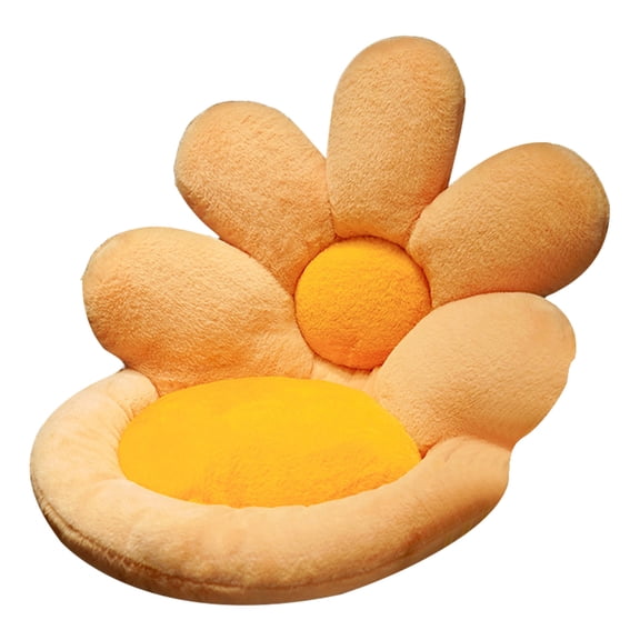 Jubipavy Chair Pads Sunflower Shape Conjoined Cushion Office Living Room Bedroom Polyester Seat Cushion Polypropylene Resin Filled Cushion