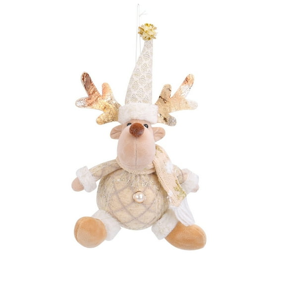 Jubipavy Christmas Ornamentst Christmas Day Doll Lint Small Doll Christmas Pendant Cute Doll Doll Hanging Christmas Decorations