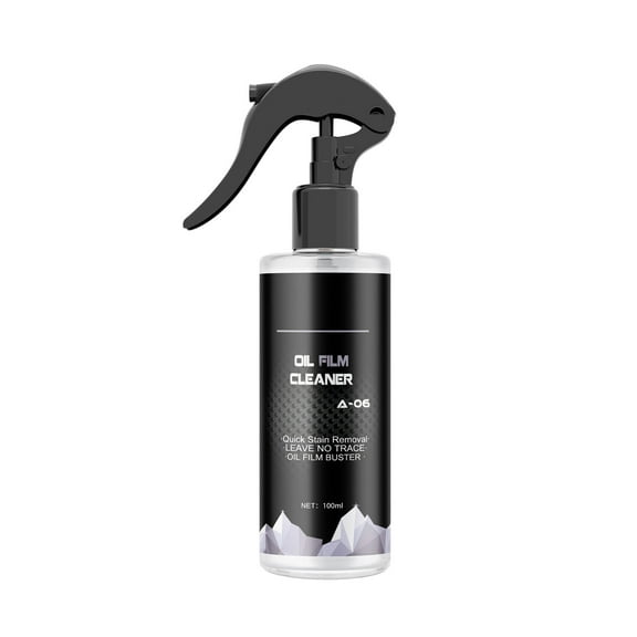 Jubipavy Car Front Windshield Oil Film Remover Home Car Multi-purpose Glass Cleaner 100ml