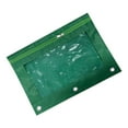 thumbnail image 1 of Jubipavy Clear Top Binder Pencil Pouch Three-hole Pencil Case Zipper Transparent PVC Document Storage Bag Detachable Folder Large Capacity Pencil Case, 1 of 3