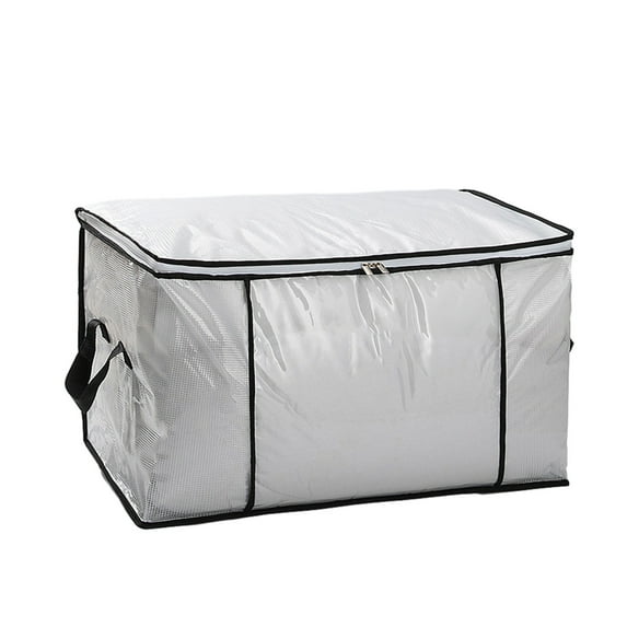 Jubipavy Clothing Storage Bags With Handle And Zipper Travel Moving Bags For Small Clothes Pillows Quilts Foldable Closet Organizers Start of School Sale