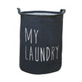 thumbnail image 1 of Jubipavy Laundry Sorter Hamper with "My Laundry" for Organized Washing,Large Capacity Clothes Basket Bin with Handles,for Bedroom or Bathroom,Dorm,Laundry Room,Dark Gray, 1 of 7