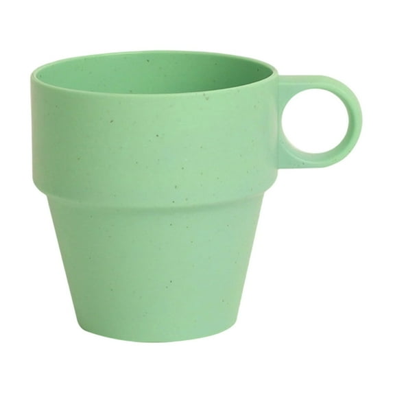 Jubipavy Coffee Mug Tea Mug Tea Cup Large Mugs Novelty Mugs Coffee Cup Household Plastic Heat-insulating Mug With Ant I-scalding And Non-sli P Handle