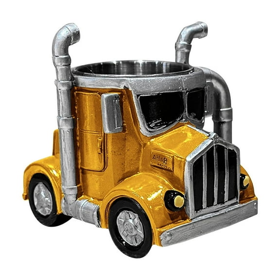 Jubipavy Cup Handcrafted Truck Coffee Mug Semi Truck Coffee Mugs Trucker Gifts For Men Truck Gifts For Men Trucker Gifts For Truck Gifts For Truck Drivers