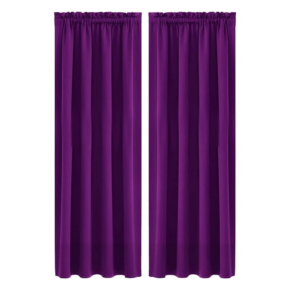 Jubipavy Scandinavian Style Bedroom Curtain with Border, Thermal Insulated Energy Saving for Bedroom and Kitchen