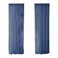 thumbnail image 1 of Jubipavy Curtains Solid Color Lightweight Sheer Curtains - Rod Pocket Style Translucent Curtains - Sheer Curtains For Living Room And Bedroom - Sheer Drapes, 1 of 6