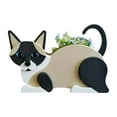 thumbnail image 1 of Jubipavy Cute Cat Shape Garden Flower Pot Plant Planting Pot Garden Desktop Decoration Gift Home Saving, 1 of 3