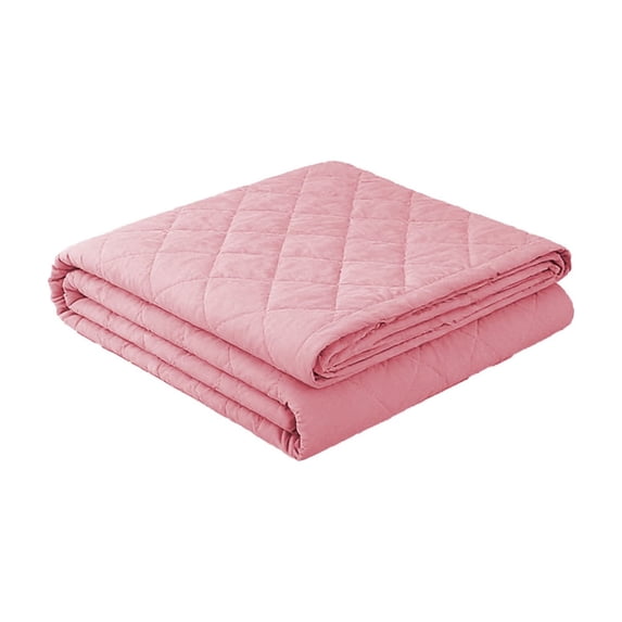 Jubipavy Diamond Quilted Summer Cool Quilt, 59.05×78.74in Lightweight Washable Thin Blanket, 6 Color Options