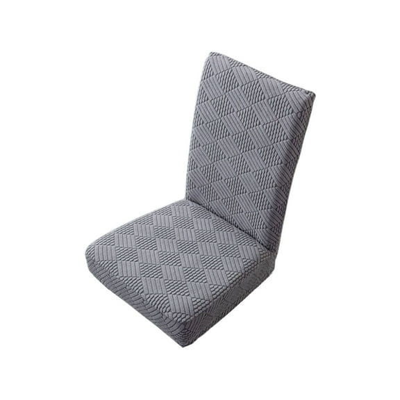 Jubipavy Dining Chair Covers Elastic Dining Table Chair Cover Half Round Household Chair Cover Cushion Backrest One Universals Chair