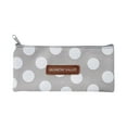 thumbnail image 1 of Jubipavy Dot Pattern Canvas Pencil Pouch Super Large Capacity Student Pen Bag High Beauty Style Storage Bag, 1 of 1