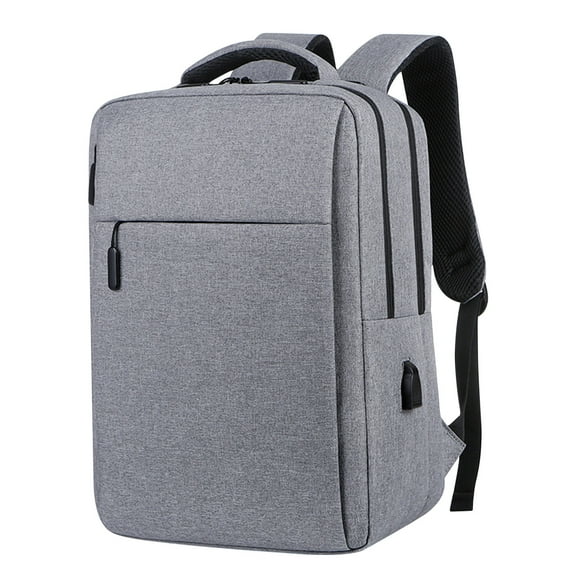 Jubipavy Double Layer Travel Backpack Student School Bag With Laptop Compartment Business Work Casual Computer Backpack With USB Charging/Headphone Port Openning Season Sale