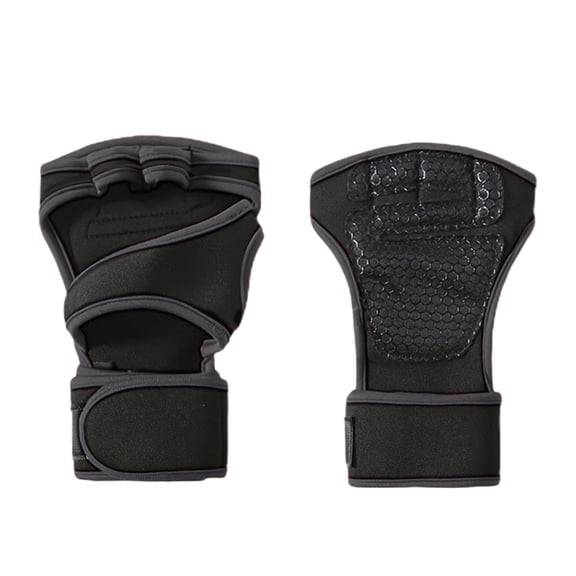 Jubipavy Exercise Gloves Half Finger Workout Gloves For Men Or Women Weight Lifting Gym Callus Protection Wrist Support Cycling Crosses Training Powerlifting Fitness Gloves