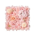 thumbnail image 1 of Jubipavy Fake Flower 13.7x13.7in Artificial Silk Flower Hydrangea Rose Floral Panel For Wedding Photo Stage Home Party Background Decoration, 1 of 6