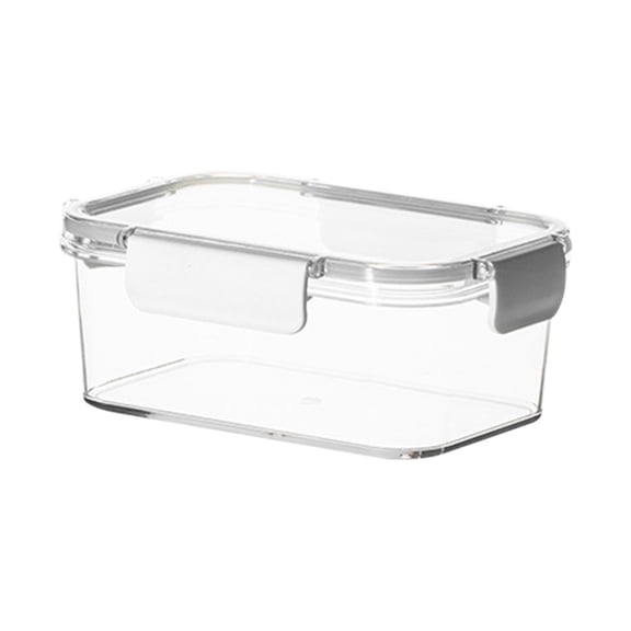 Jubipavy Food Containers Cheese Dispenser Refrigerator Fruit Flip Lid Block Organiser Ginger Garlic Spice Storage Container